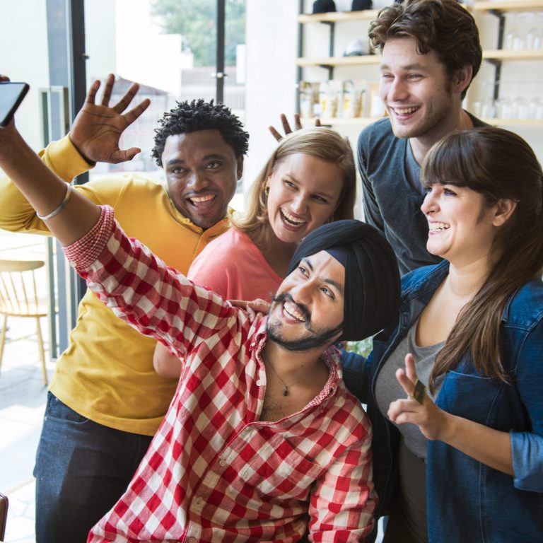 Groupie Together Teamwork Connection College Concept